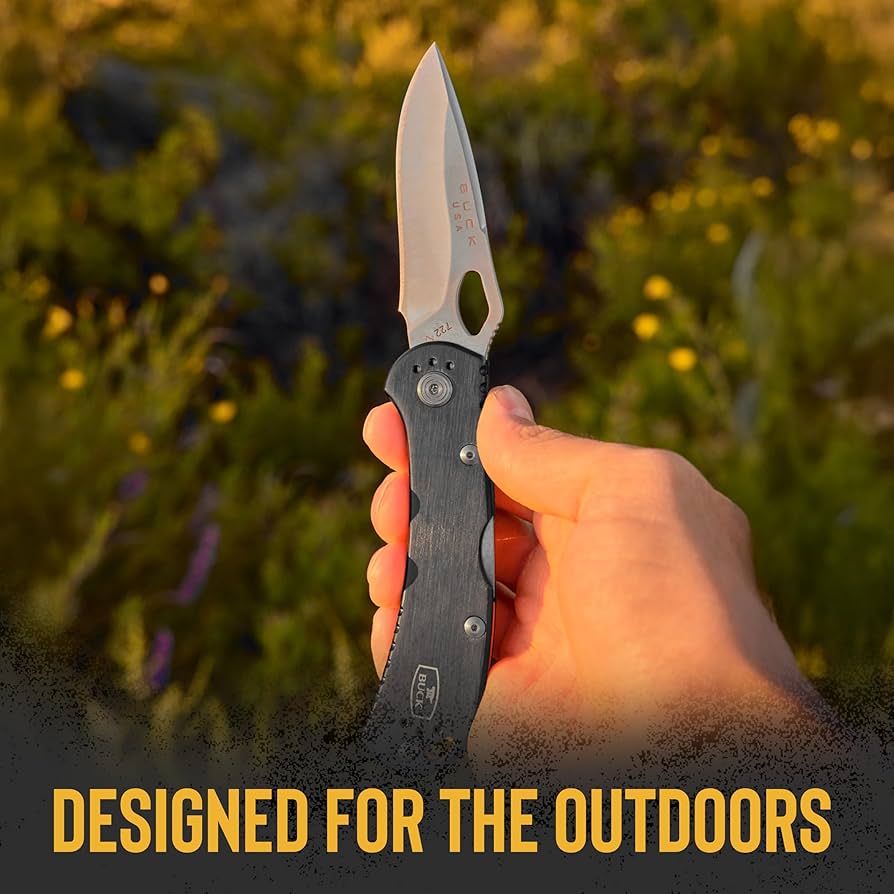 Amazon | Buck Knives 722 Spitfire 折りたたみ式ミッドロック